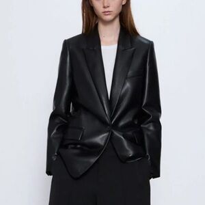 Zara Women's Black Blazer Jacket
